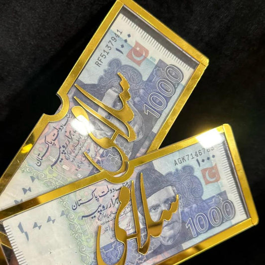 Acrylic Wedding Gift Envelope – Elegant Greeting & Money Holder for Special Occasions